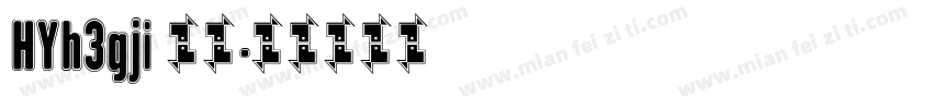 HYh3gji 普通字体转换
